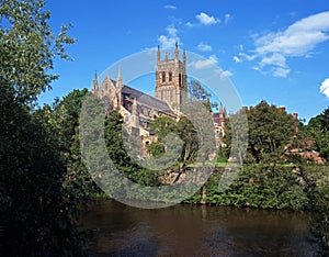 Worcester Cathedral, UK.