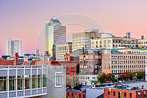 Worcester, Massachusetts, USA Skyline