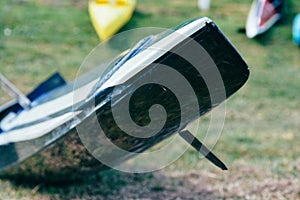 WORCESTER, UNITED KINGDOM - Sep 23, 2014: National Marathon Canoeing Kayaking Championships photo