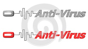 Word Anti-Virus Connected to a Mouse