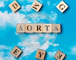 The word Aorta photo