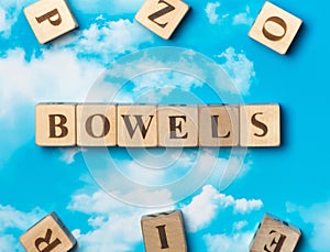 The word bowels