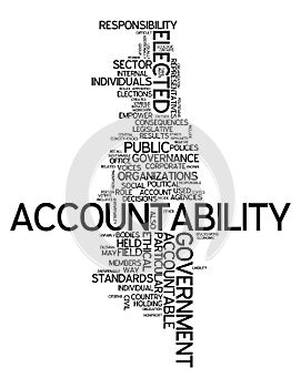 Word Cloud Accountability