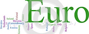 Word Cloud based around theEuro