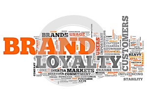 Word Cloud Brand Loyalty