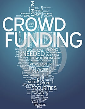 Word Cloud Crowd Funding