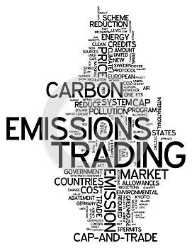 Word Cloud Emissions Trading