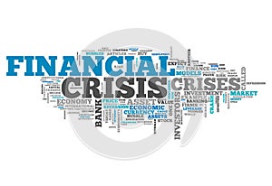 Word Cloud Financial Crisis