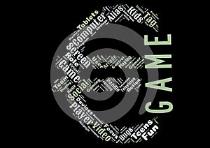 Word cloud of the game photo