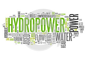 Word Cloud Hydropower