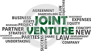 Word cloud - joint venture