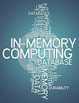 Word Cloud In-Memory Computing