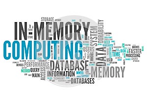 Word Cloud In-Memory Computing