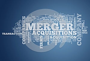 Word Cloud Merger & Acquisitions photo