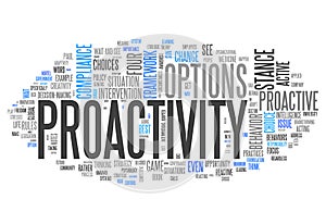 Word Cloud Proactivity