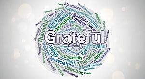 A word cloud in the shape