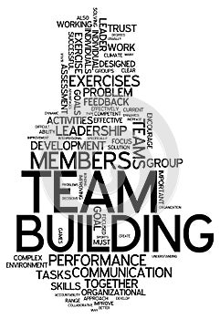 Word Cloud Team Building