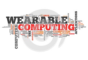Word Cloud Wearable Computing