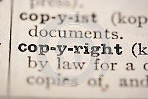 Word copyright