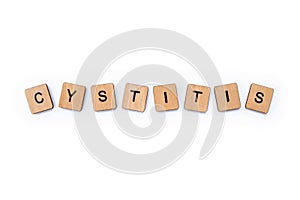 The word CYSTITIS