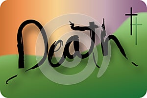 The word 'Death'