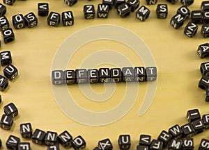 The word defendant