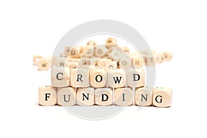 Word with dice crowd funding