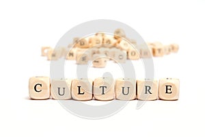 Word with dice culture