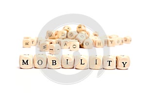 Word with dice mobility