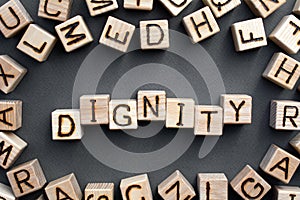 The word dignity