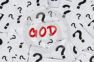 Word of God With Question Marks