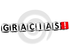 The word Gracias - Thank you in many different languages.