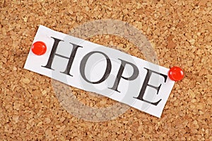 The word Hope