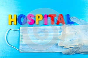 The word hospital consists of letters.