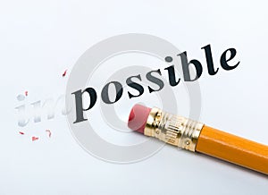 Word impossible possible