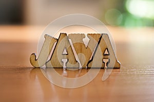 The word java