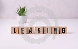 The word Leasing. A lease is a contractual arrangement calling for the lessee to pay the lessor for use of an asset.