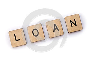 The word LOAN