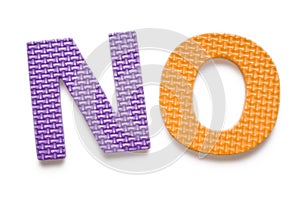 Word NO