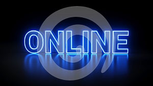 The Word Online - 3D Illustration