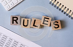 Word rules, concept of regulations and guideline, management