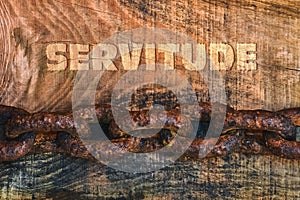 Word Servitude and chain