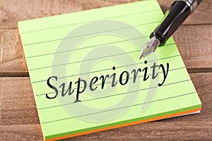 The word superiority