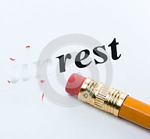 Word unrest rest
