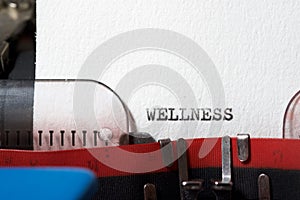 Wellness concept view