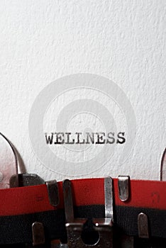 Wellness concept view