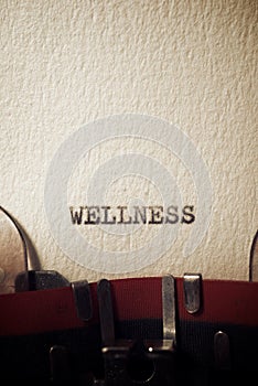 Wellness concept view