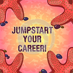 Word writing text Jumpstart Your Career. Business concept for Make it work successfully after a period of failure