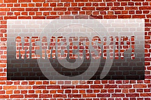 Word writing text Membership. Business concept for Being member Part of a group or team Join an organization Brick Wall