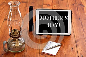 Word writing text Mother S Day. Business concept for day of year where mothers are particularly honoured by children